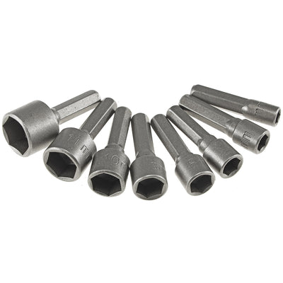 Bitsatz Außensechskant 5, 6, 7, 8, 9, 10, 11, 13mm 8-teilig