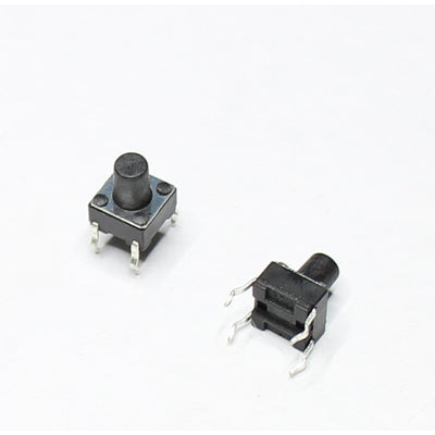 Mikrotaster TACT aus/(ein) 6 x 6mm Tastenhöhe 8mm THT