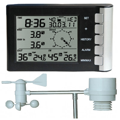Digitale Funk-Wetterstation W-600 aus Rückläufern dieser Artikel ist als defekt deklariert