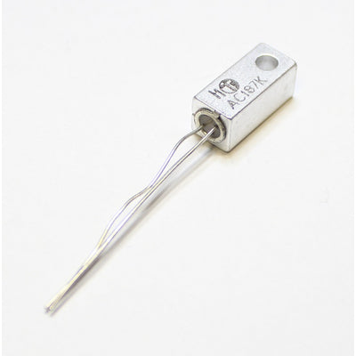 Material of Transistor: Ge AC187K NPN 25V 2A 1W XO4