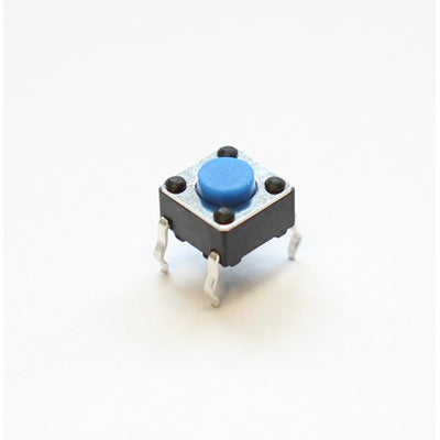 Mikrotaster TACT aus/(ein) 6 x 6mm Tastenhöhe 4,5mm blau THT