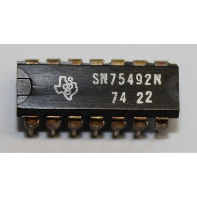 SN75492 QUAD-Segmenttreiber und HEX-Zifferntreiber für die Schnittstelle zwischen MOS- und LED-Anzeigen