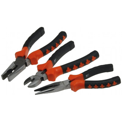 Zangen-Set - Kombi/Spitzzange, Seitenschneider 3 Teile