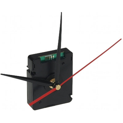 Funk-Uhrwerk DCF mit 3 Zeigersätzen aus Kunststoff schleichender Zeiger