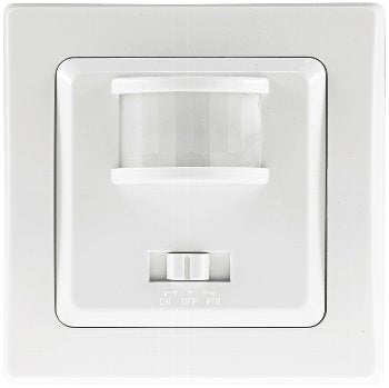 DELPHI Bewegungsmelder 160°, weiß LED geeignet, 250V~, Unterputz, 3-Draht