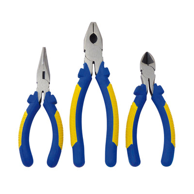 Profizangen Set Seitenschneider, Spitzzange und Kombizange (3 teilig)