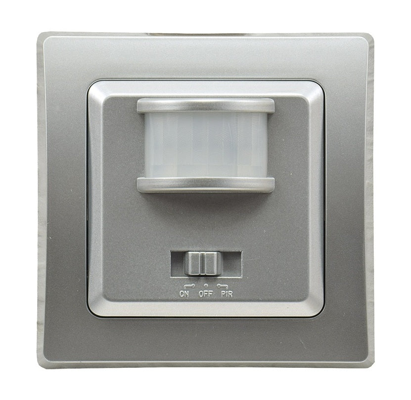 DELPHI Bewegungsmelder 160° LED geeignet 250VAC UP 2-Draht silber