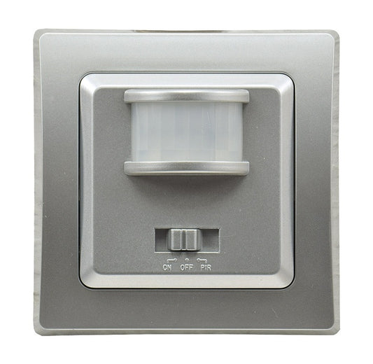 DELPHI Bewegungsmelder 160° LED geeignet 250VAC UP 2-Draht silber