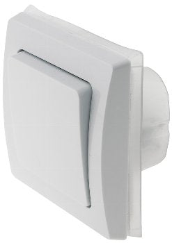 DELPHI Wechsel-Schalter 250VAC 10A inkl. Rahmen UP IP44 weiß
