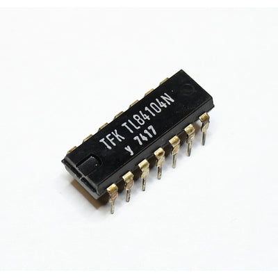 TL84104N >74104< gated J-K Master-Slave Flip-Flops DIP14