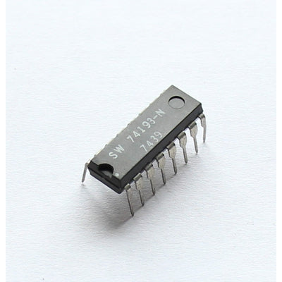 74193 synchroner, positiv flankengesteuerter 4-Bit-Auf-/Abwärts-Binärzähler mit Löschfunktion