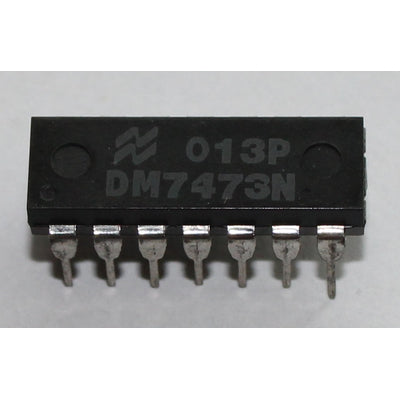 7473 dual J-K flip-flop with clear