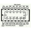 TC7485P 4-bit magnitude comparators DIP14
