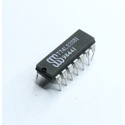 74LS20 2 NAND-Gatter mit je 4-Eingängen DIL14