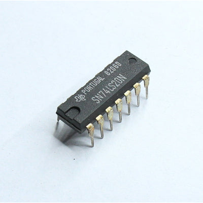 74LS20 2 NAND-Gatter mit je 4-Eingängen DIL14