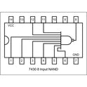 74LS30 single 8-input positive nand