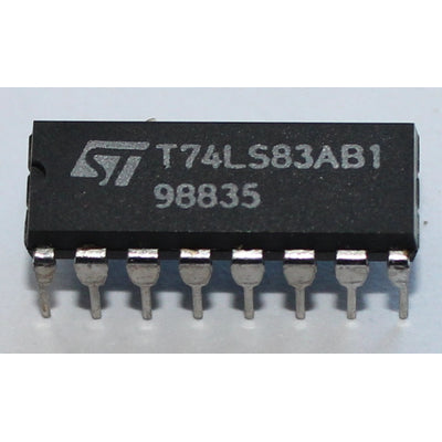 74LS83 4-bit binary full adders with fast carry