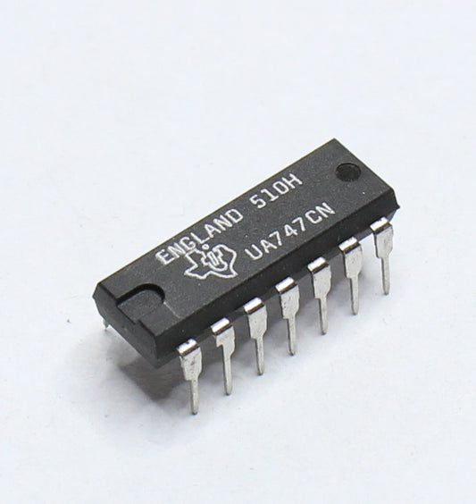 UA747CN Dual-Operationsverstärker DIP14