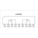 LA6458S Doppel Operationsverstärker SIL-9